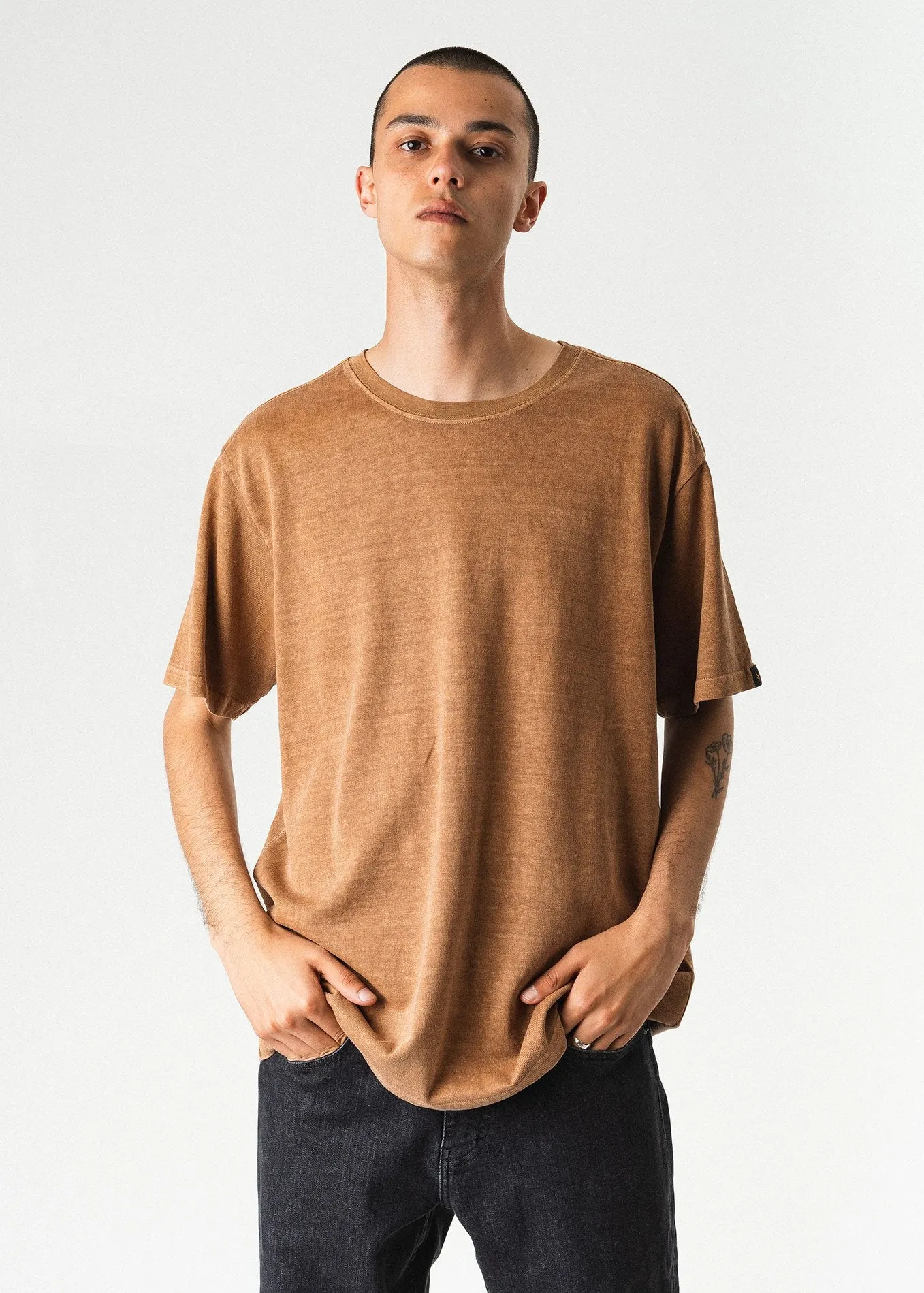 Afends Mens Stoned - Hemp Retro Fit Tee