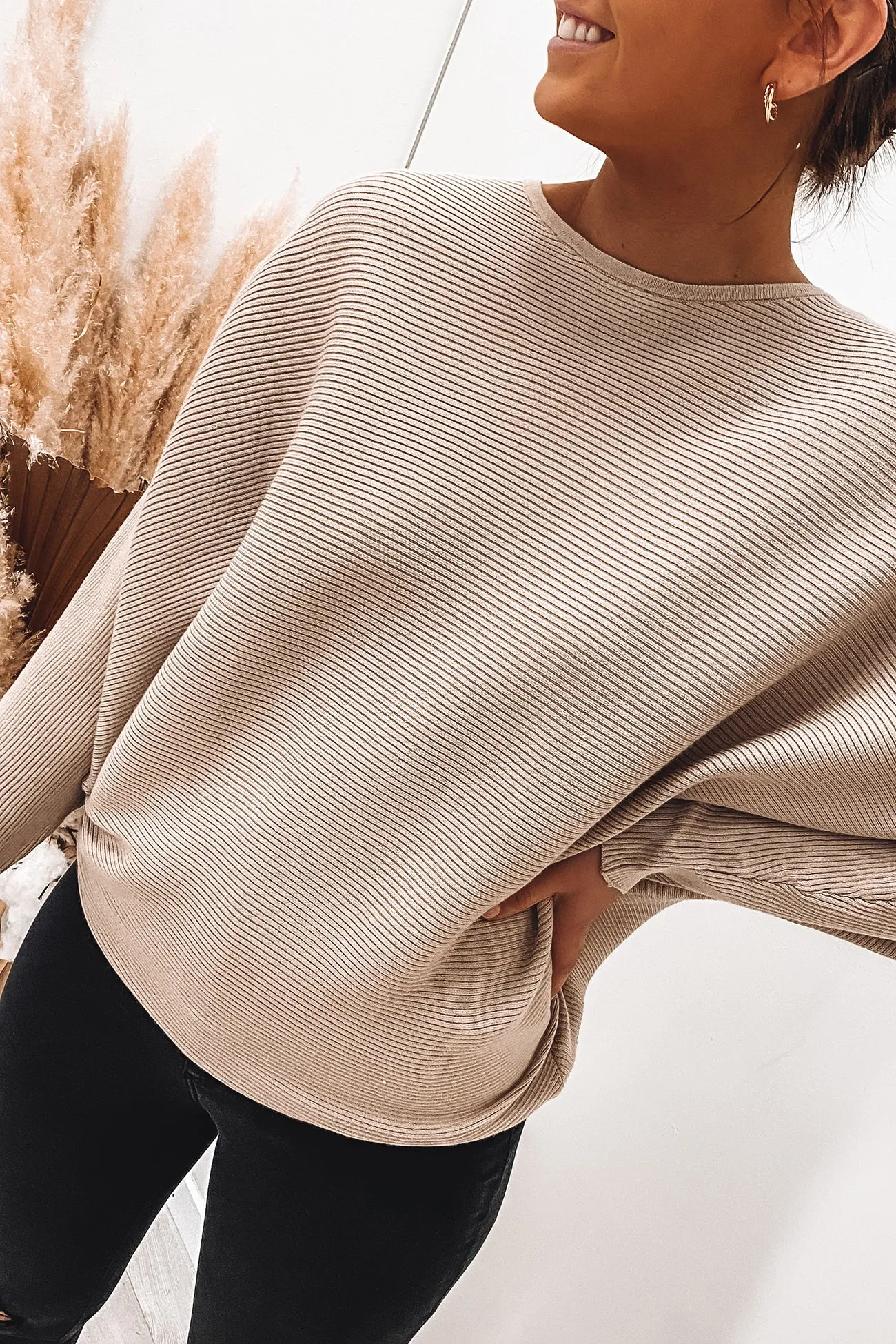 Alinta Knit Jumper Beige