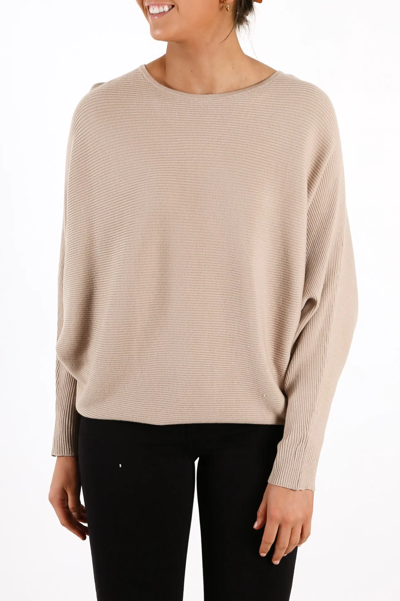 Alinta Knit Jumper Beige