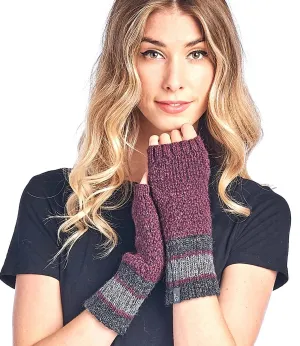 Alpaca Gloves - Carrera - Sangria