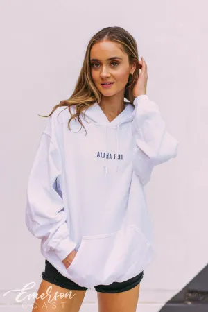 Alpha Phi Simple PR Hoodie