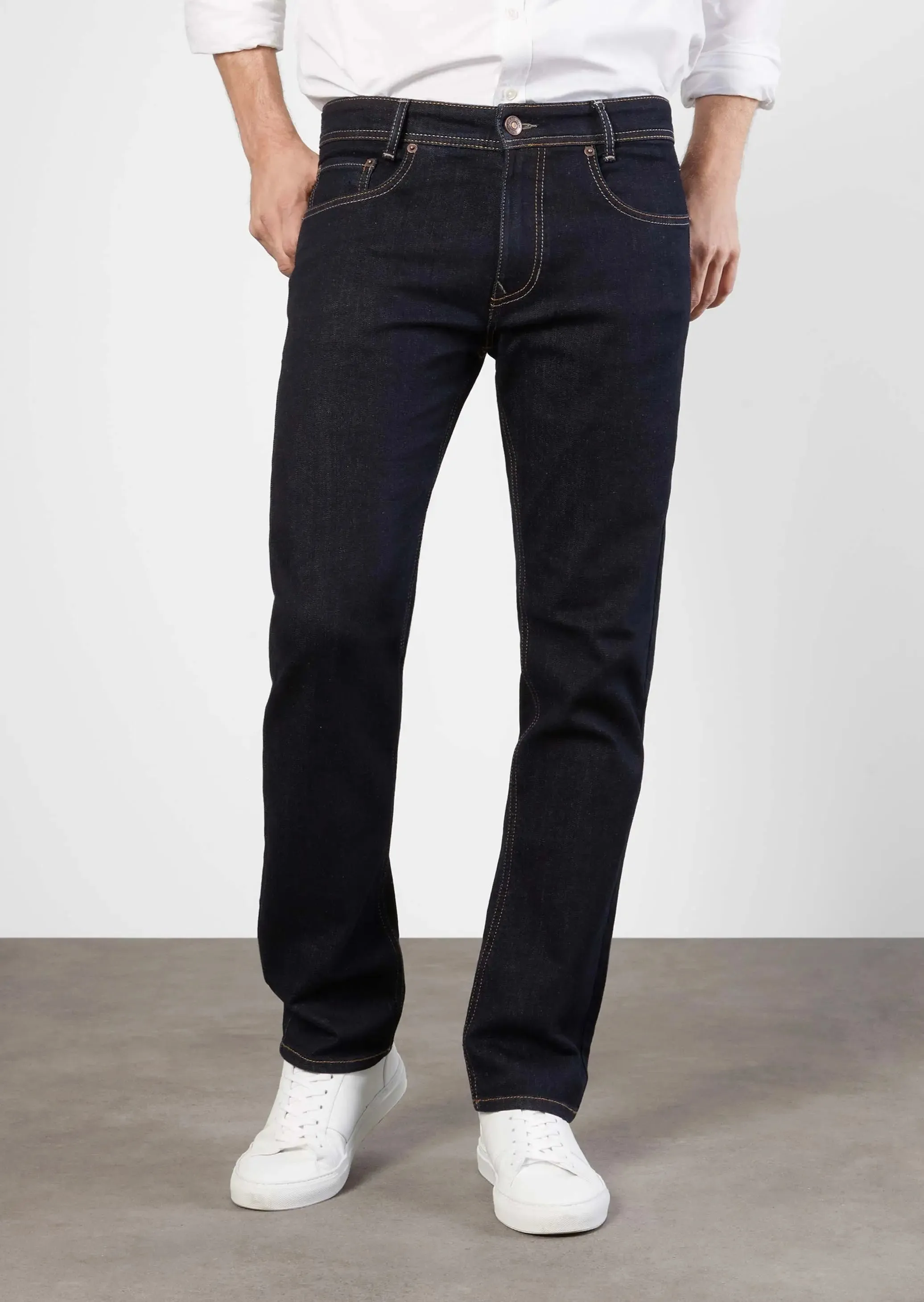 Authentic Dark Arne Denim Jeans - Navy