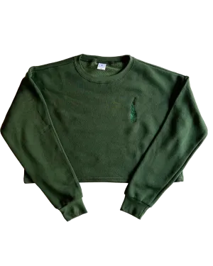 Bamboo Cropped Crewneck