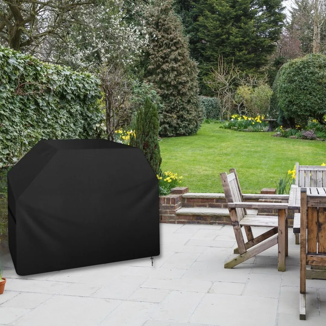 Barbecue Grill Cover Waterproof UV Resistant BBQ Protection - 147cm x 61cm x 122cm