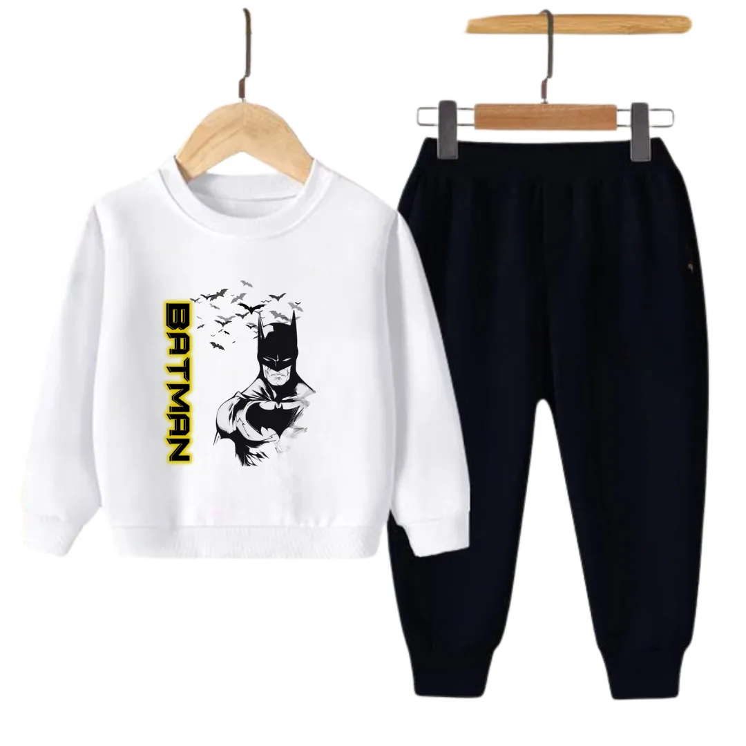 BATMAN PRINTED SWEATSHIRT SET