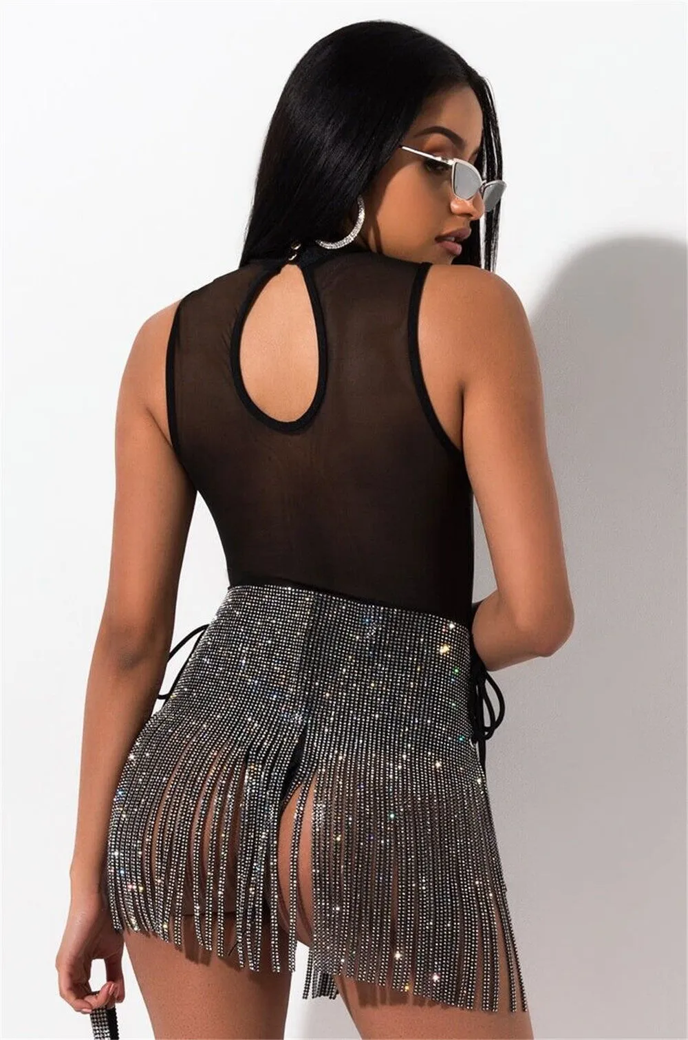 Bling Strap Skirt