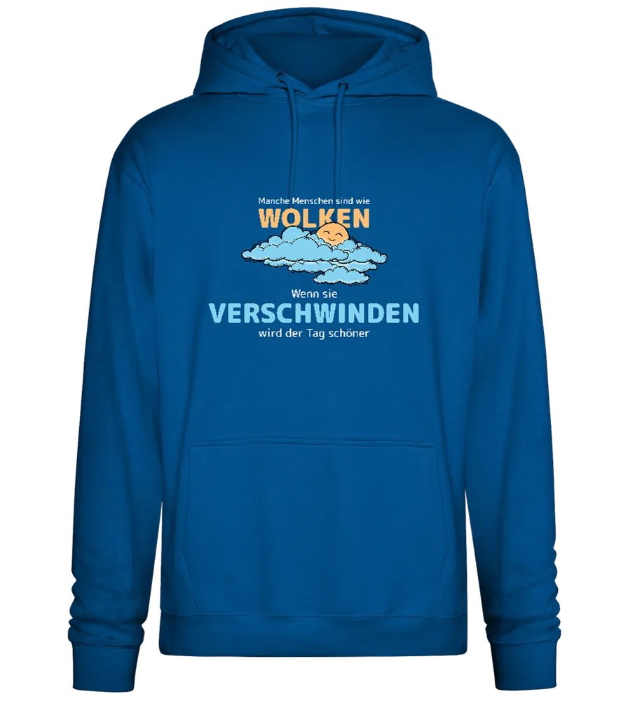 Bye Bye Clouds Design - Premium Essential Unisex Hoodie