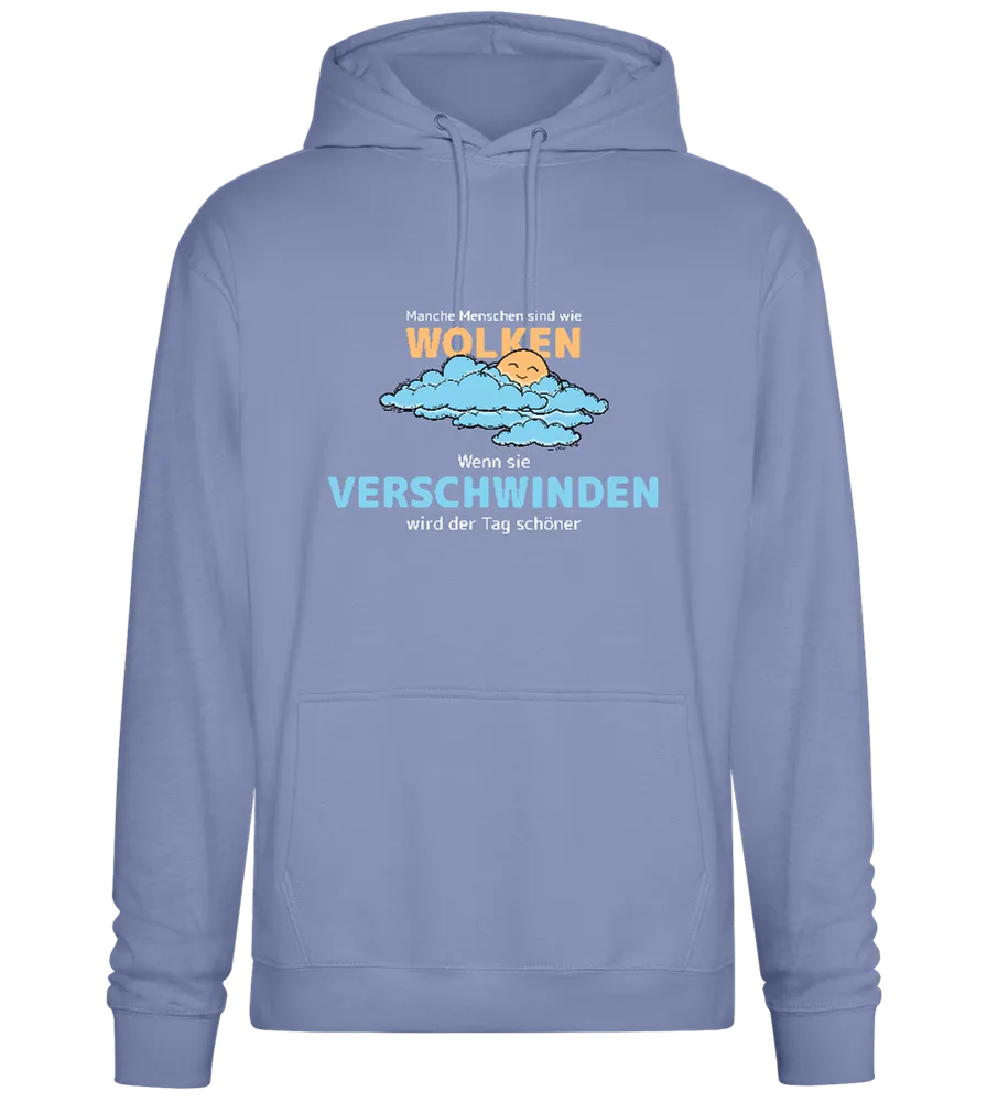 Bye Bye Clouds Design - Premium Essential Unisex Hoodie