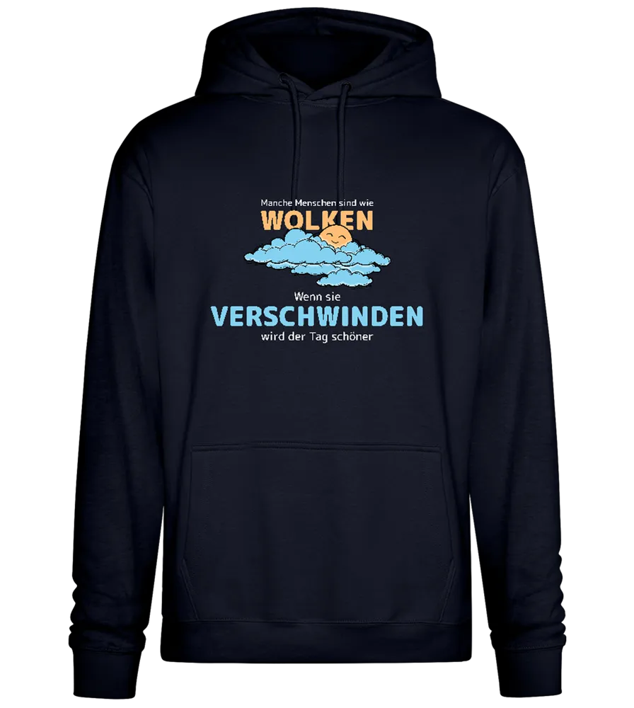 Bye Bye Clouds Design - Premium Essential Unisex Hoodie