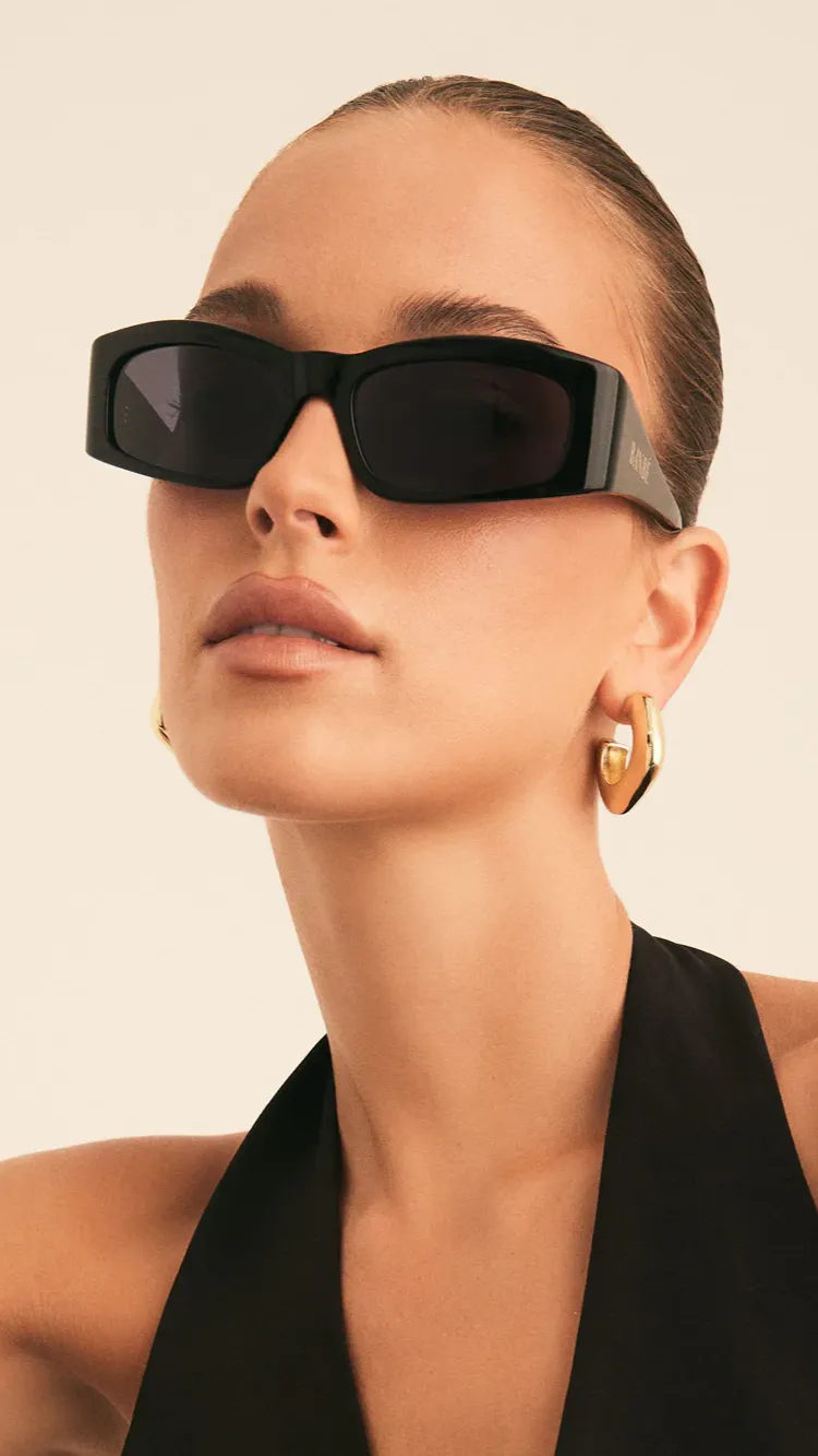 Camilla Sunglasses - Jet Black