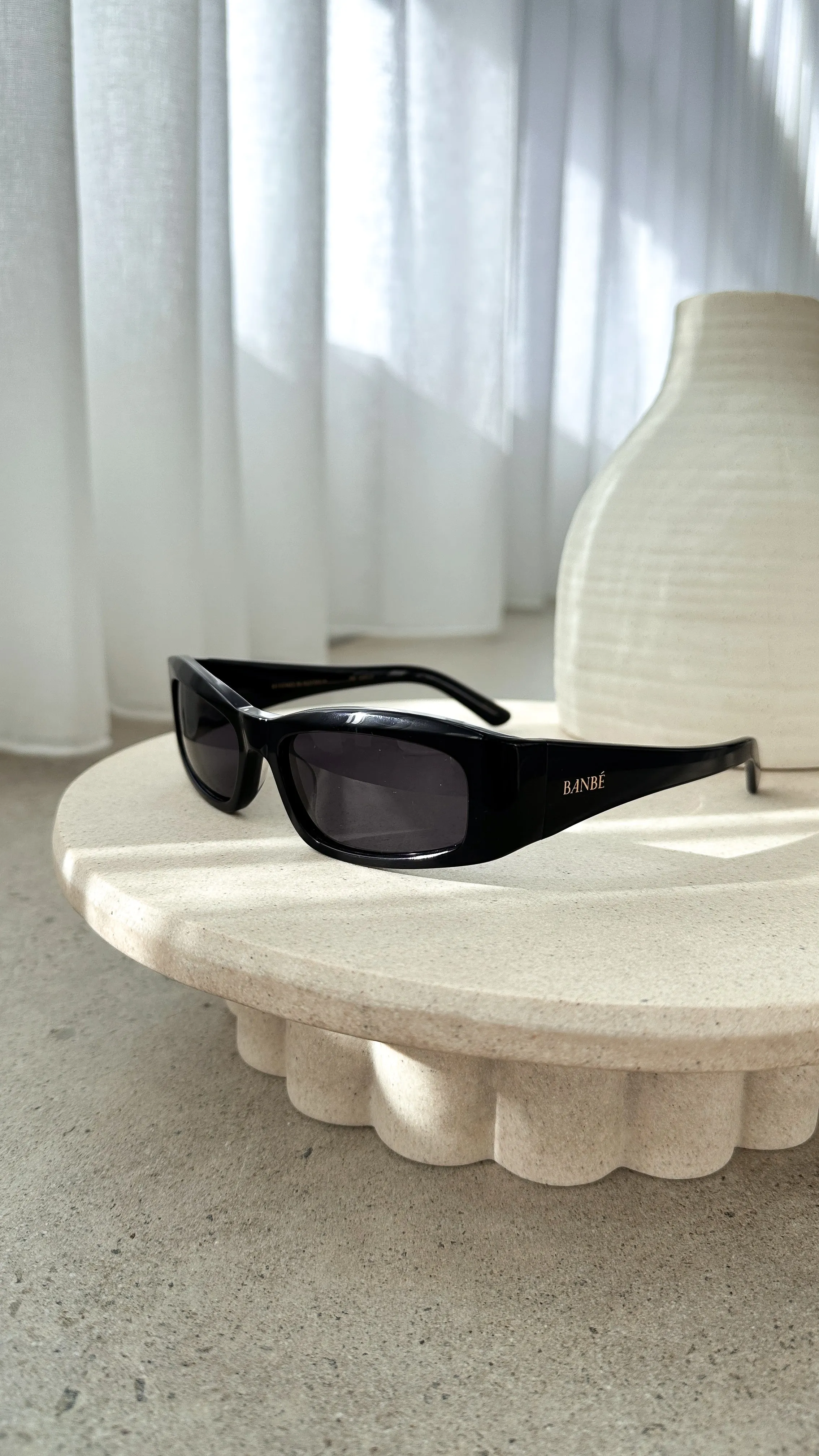 Camilla Sunglasses - Jet Black