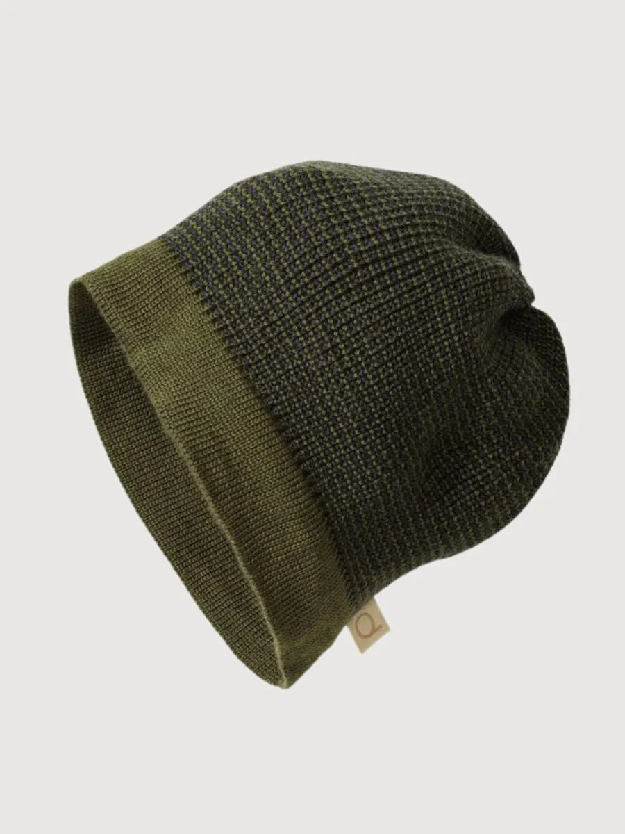 Cap Oliv Merino Wool | Disana