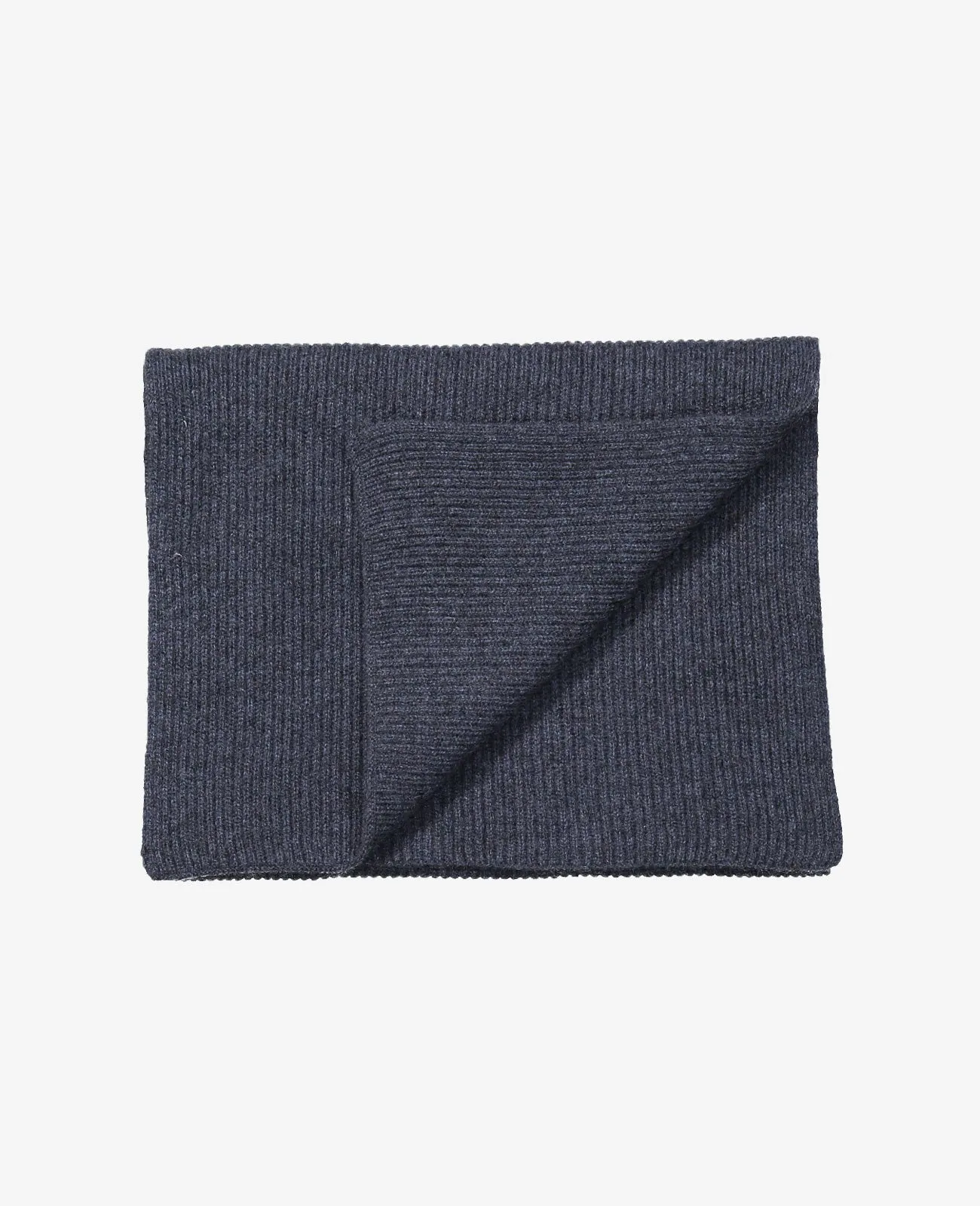 Cashmere Ribbed Scarf