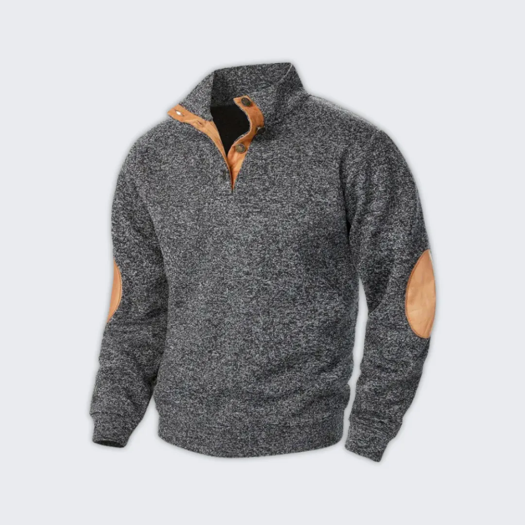 Cozy Men's Winter Pullover - Warm Jumper for Cold Weather