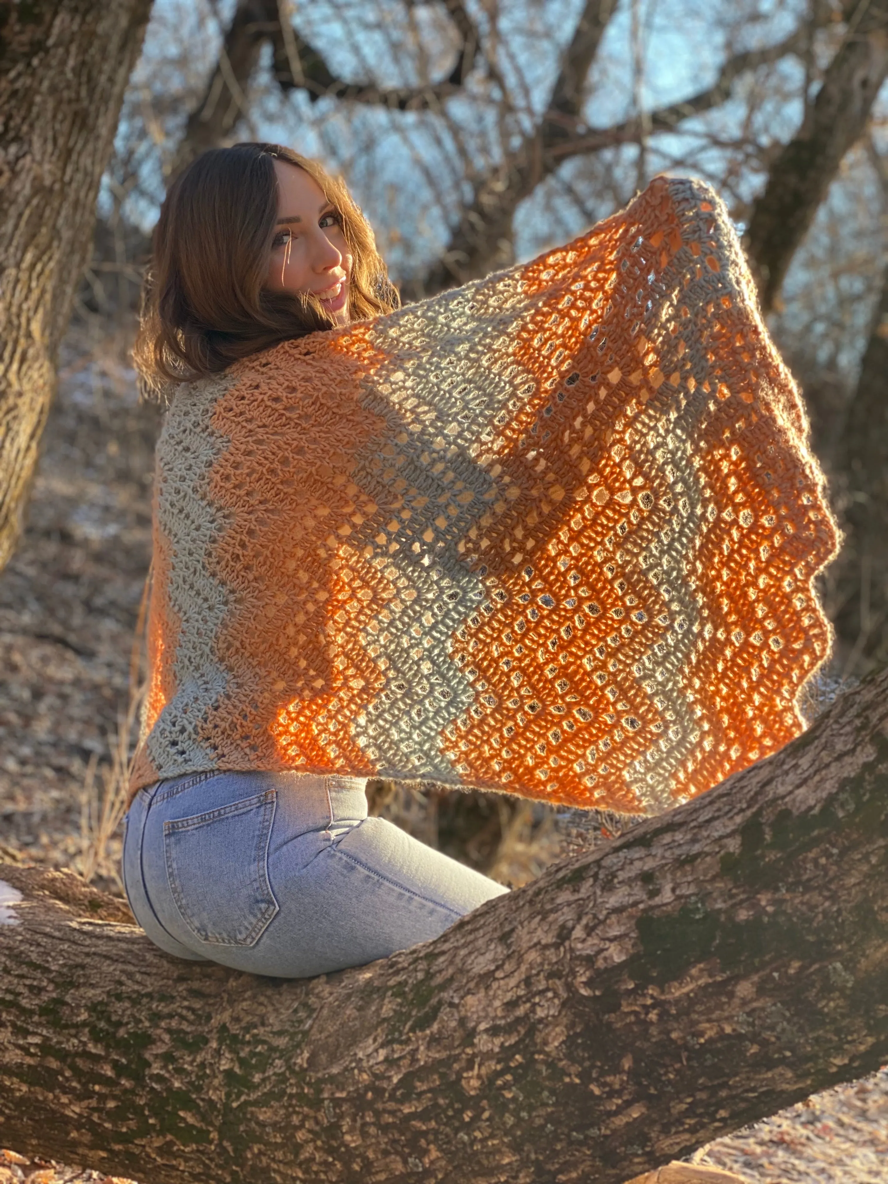 Crochet Kit - Coastal Shores Wrap