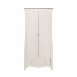 CuddleCo Clara 2-Door Double Wardrobe - Cashmere