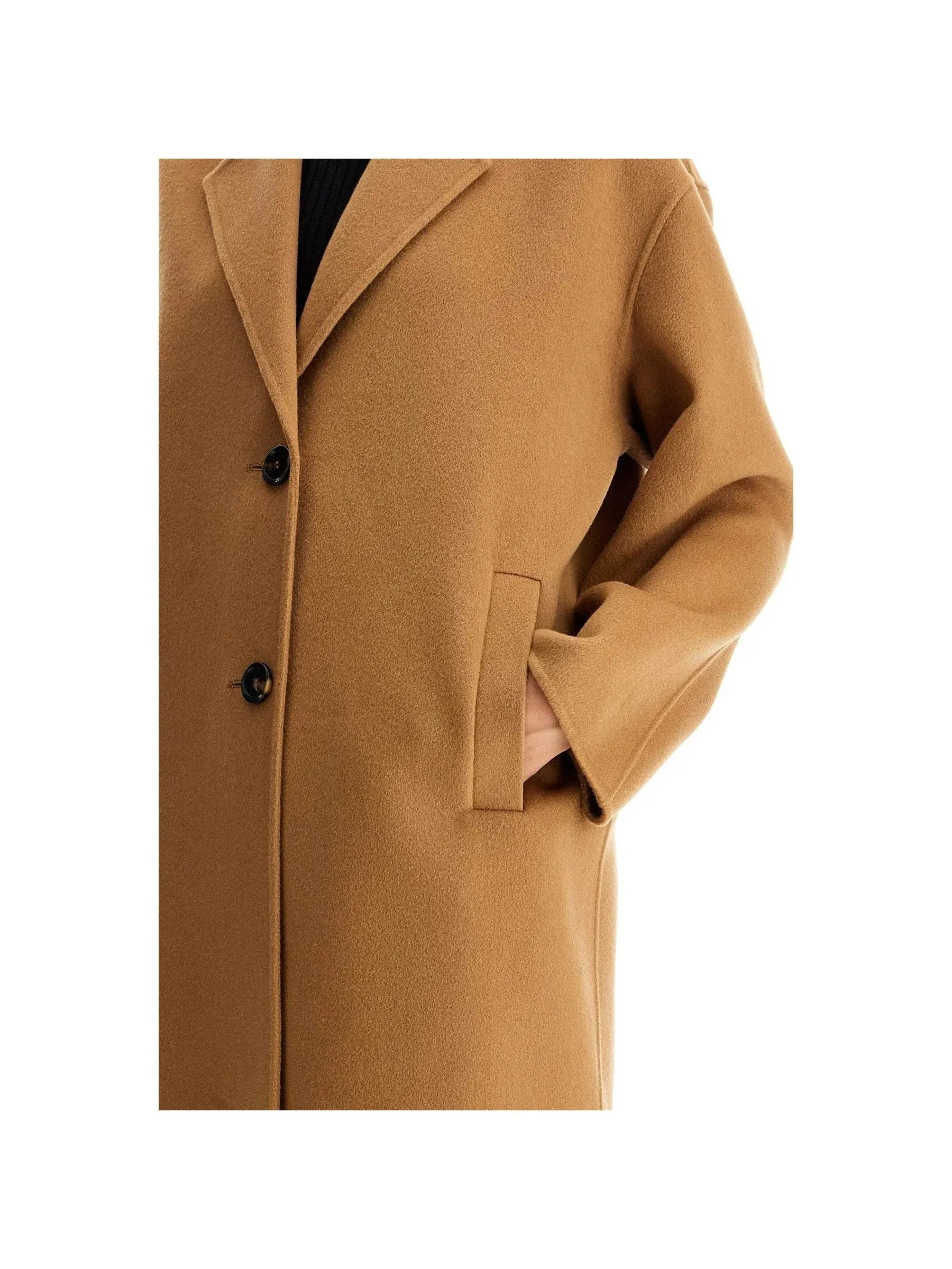 Double Wool Tailored Coat