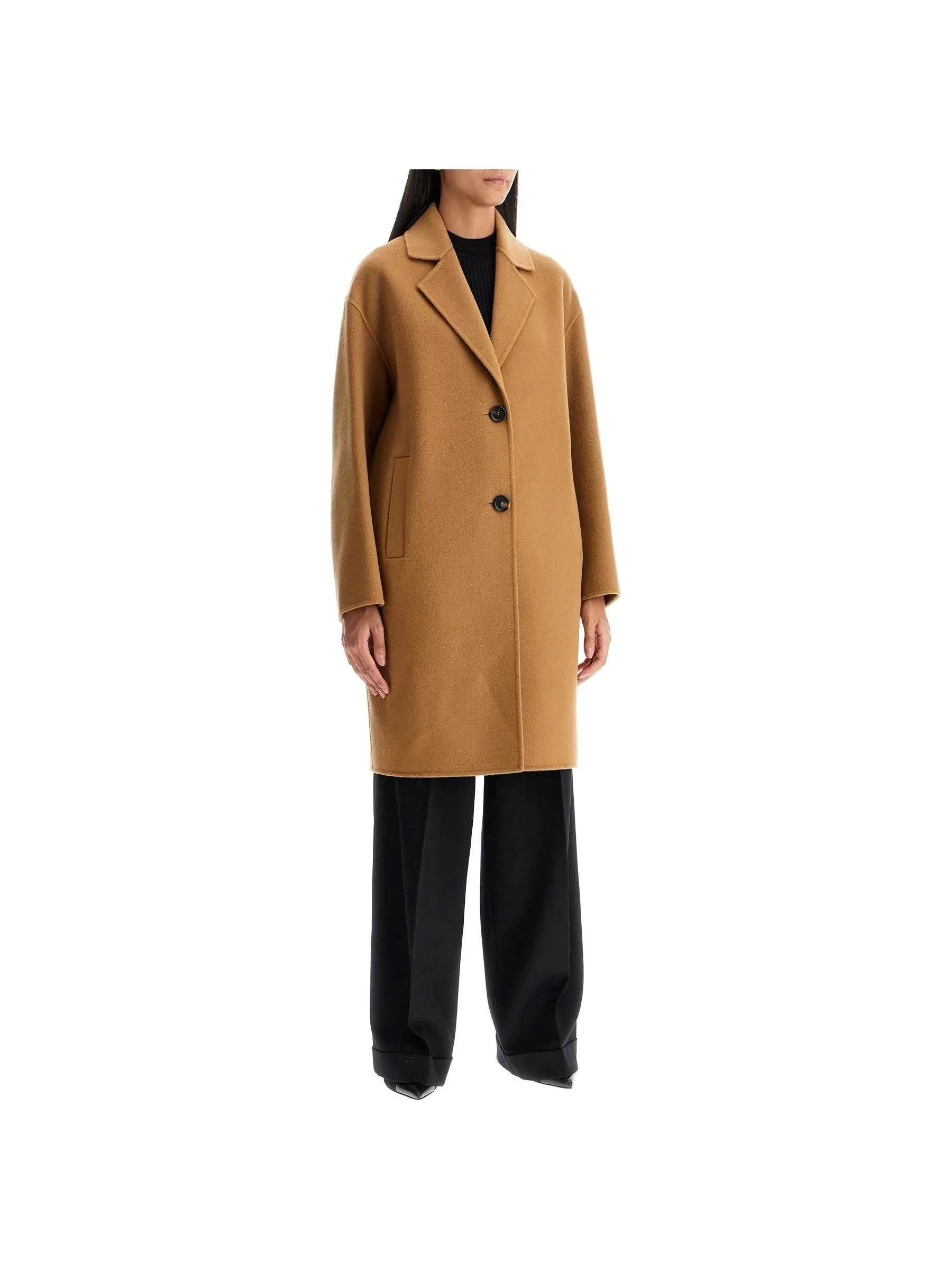 Double Wool Tailored Coat