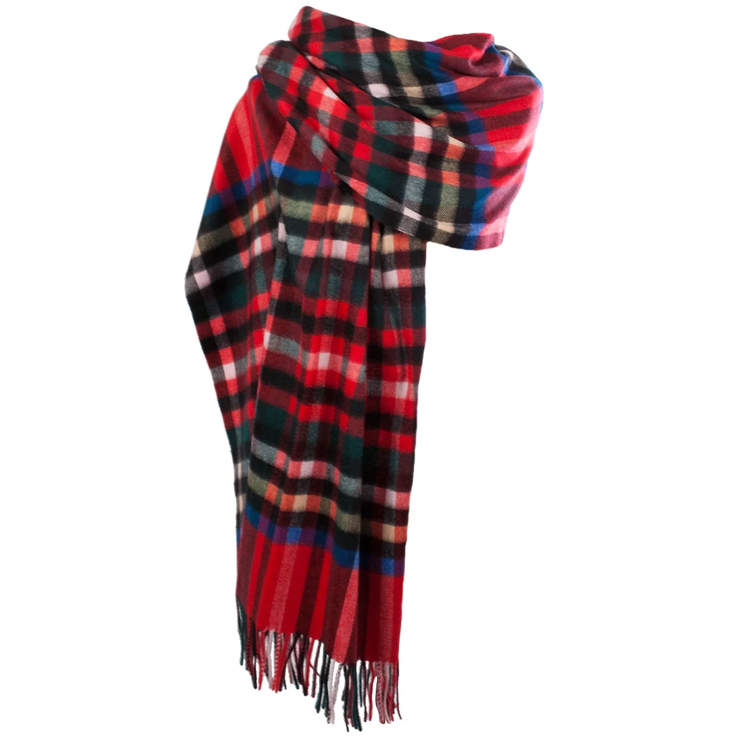 Edinburgh Cashmere Stole  Exploded Stewart Royal