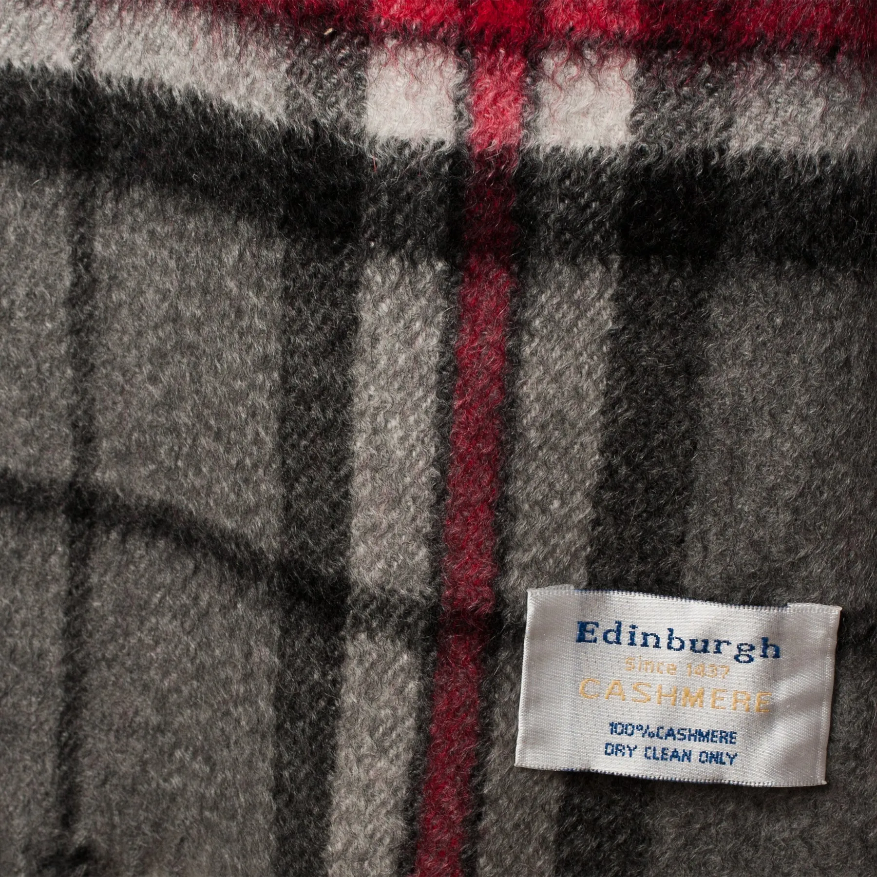 Edinburgh Cashmere Stole  Thomson Grey