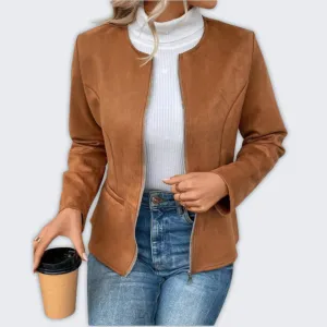 Elegant Women's Cozy Winter Jacket - Chic & Warm Coat