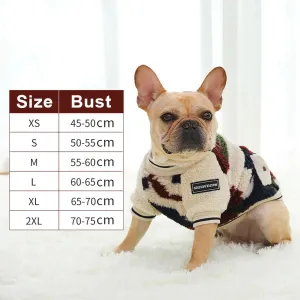 Elevate Your Pup's Winter Wardrobe with a Cozy Dog French Bulldog Hoodie: Pet Dog Clothes for Dogs Coat Jacket, Puppy Cotton Clothing, Perfect for Pets Outfit and Costume