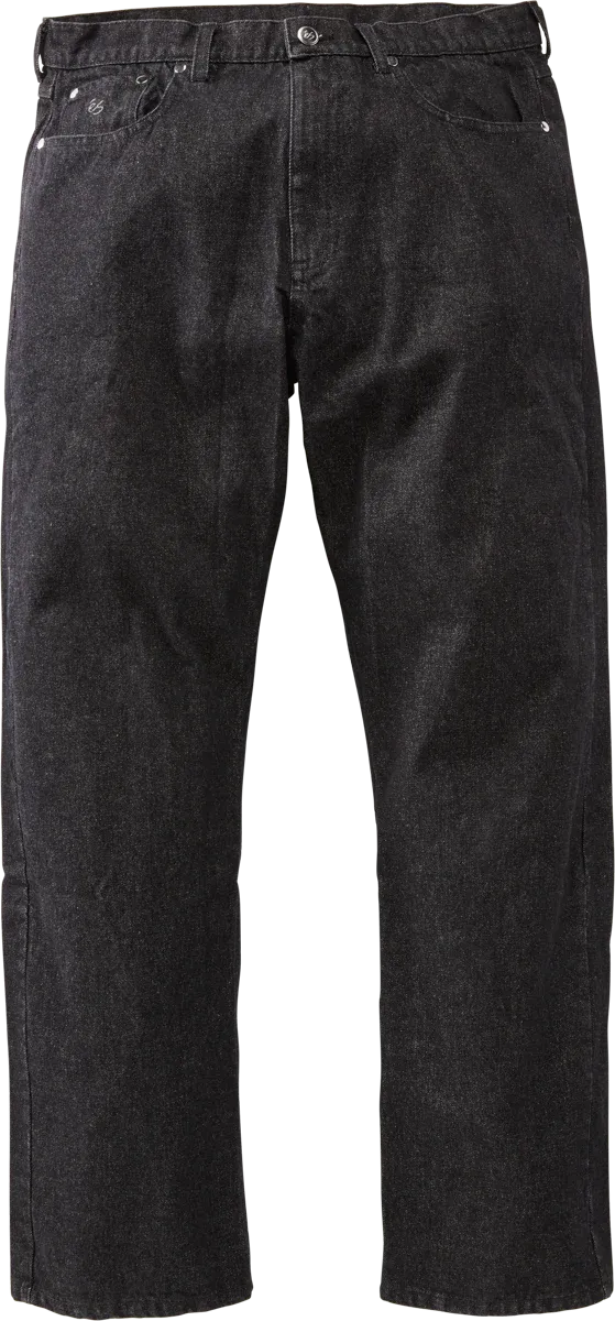 eS Baggy Denim Jeans, Black Wash