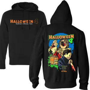 Halloween 4 Back To Haddonfield Pullover Hoodie