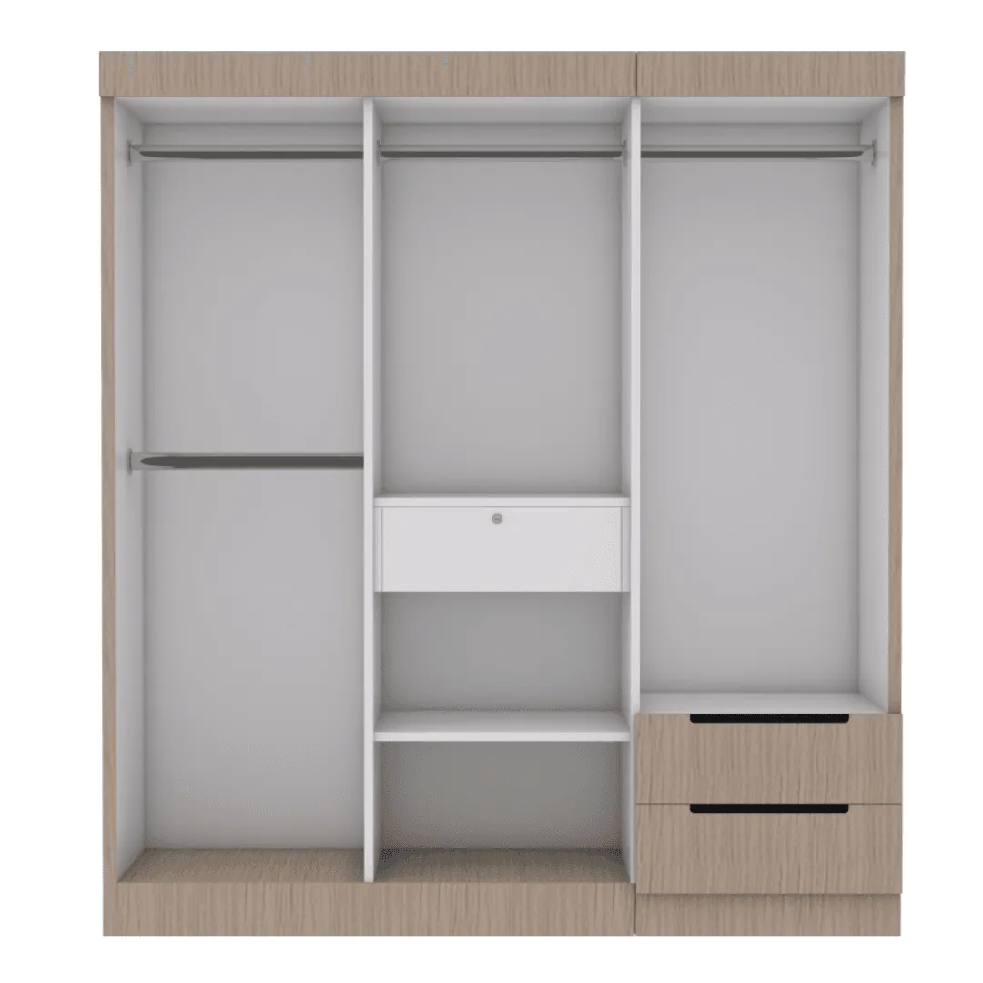 Harrison 6 Door Open Wardrobe