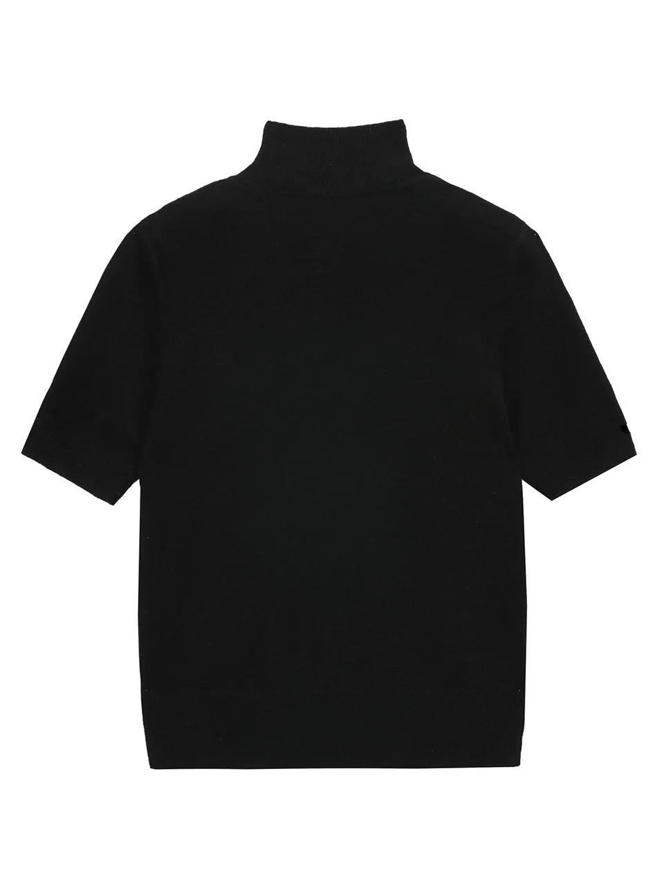 High Neck Shortsleeve_Black