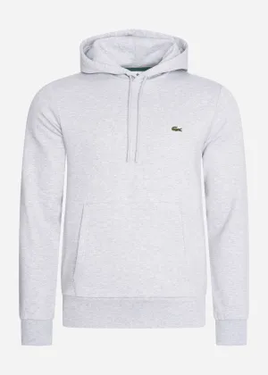 Hoodie - silver chine