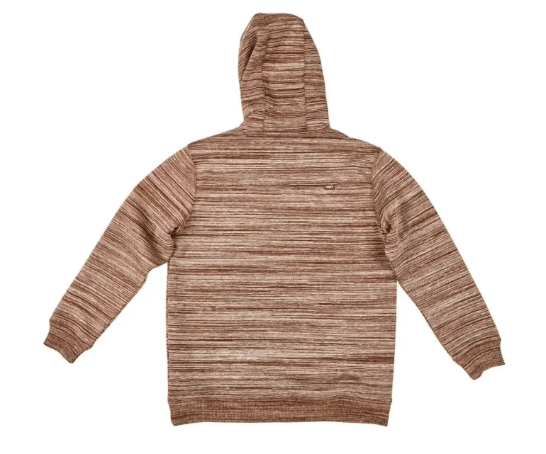 Hooey Youth “Lock Up” Brown Space Dye Hoodie HH1177BR-Y