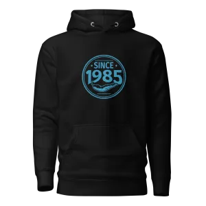 Hot Chillys 1985 Circle Logo Unisex Hoodie