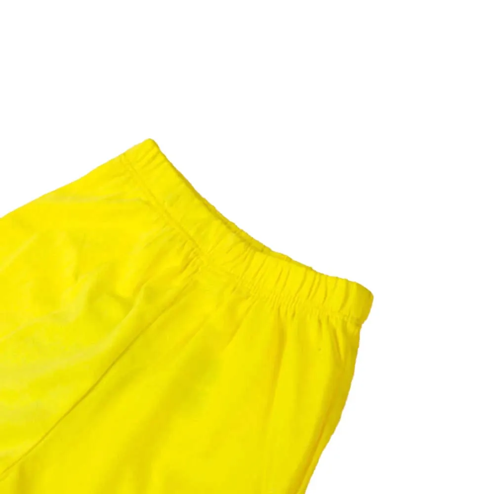 Infant Plain Tights For Girls - Yellow