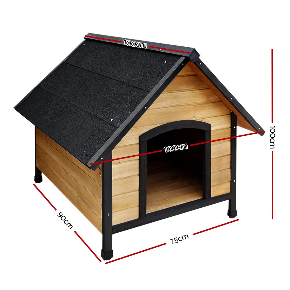 i.Pet Dog Kennel House Extra Large Outdoor Wooden Pet House Puppy XL