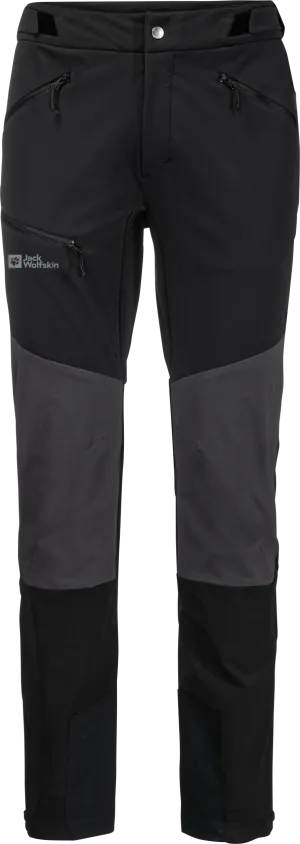 Jack Wolfskin Men&#x27;s Salmaser Pants Black | Buy Jack Wolfskin Men&#x27;s Salmaser Pants Black here | Outnorth