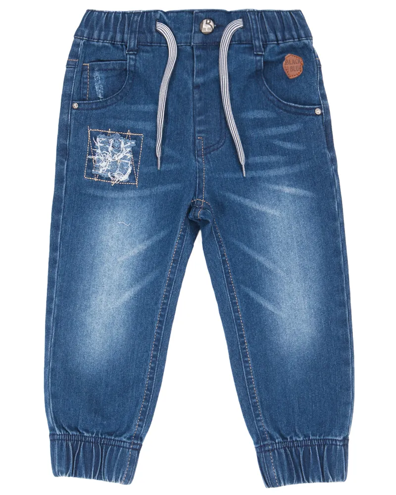 Jeans Gordon Bebé Denim azul Black and Blue