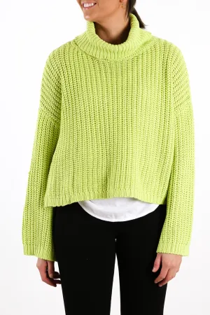 Jules Knit Neon Apple