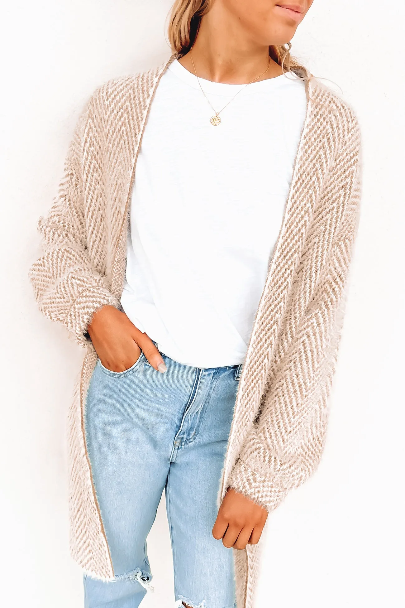 Kaylah Cardigan Beige