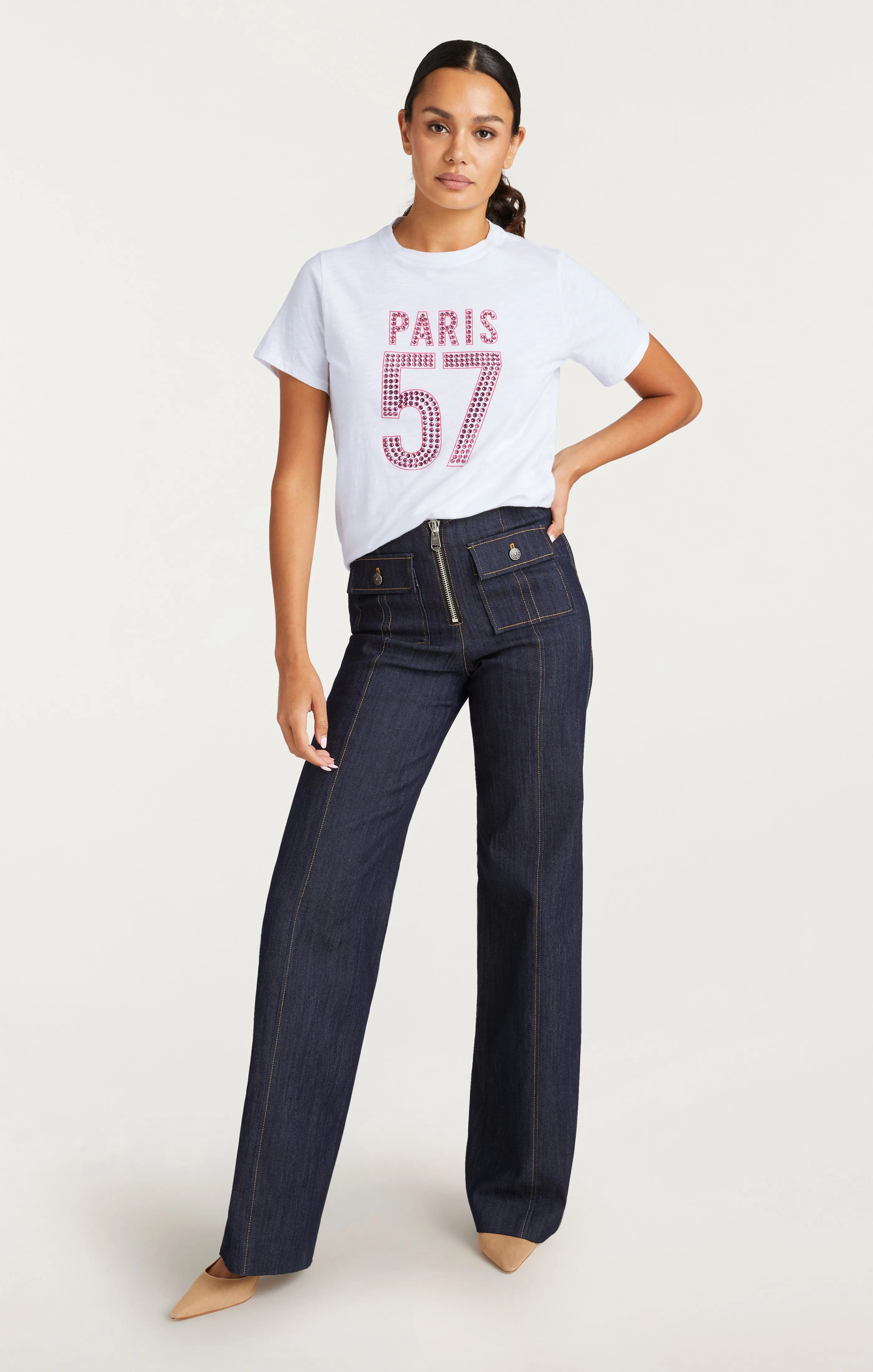 Large Heat Set Paris 57 Tee