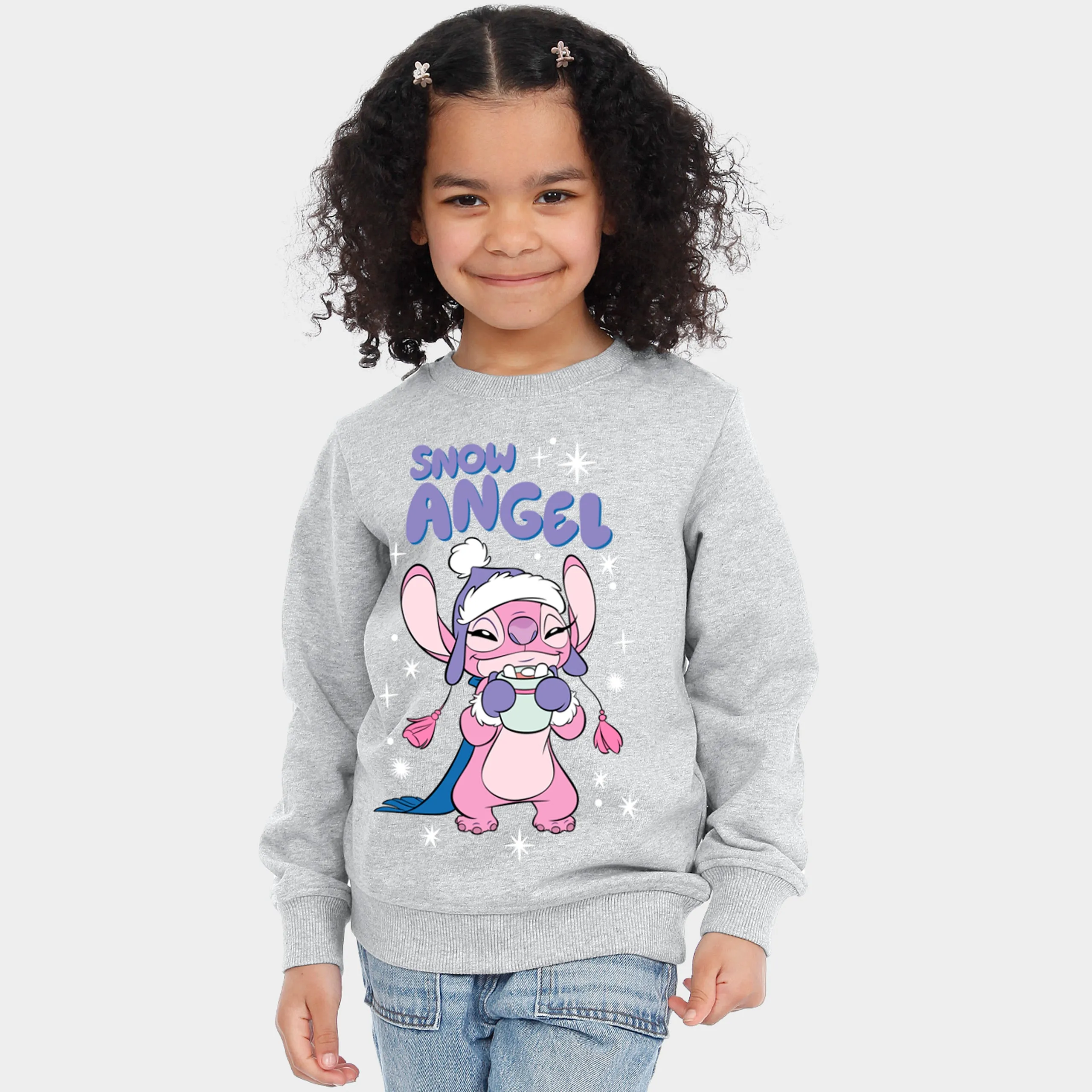 Lilo And Stitch Christmas Sweatshirt - Snow Angel