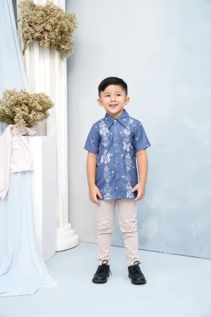 Lingga Shirt Boy (Minor) Biru Nila