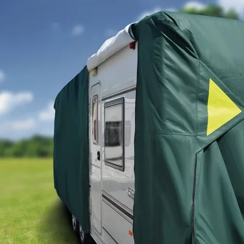 Maypole 4-Ply Premium Green Breathable Full Motorhome Cover 6.5m to 7.0m