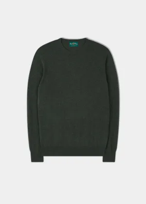 Melfort Cashmere Jumper in Rosemary - Regular Fit