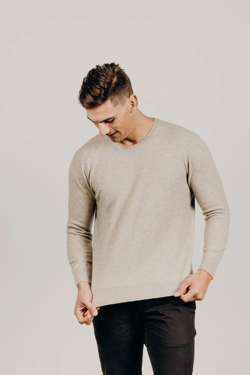 Men's Cashmere Crew Neck Sweater