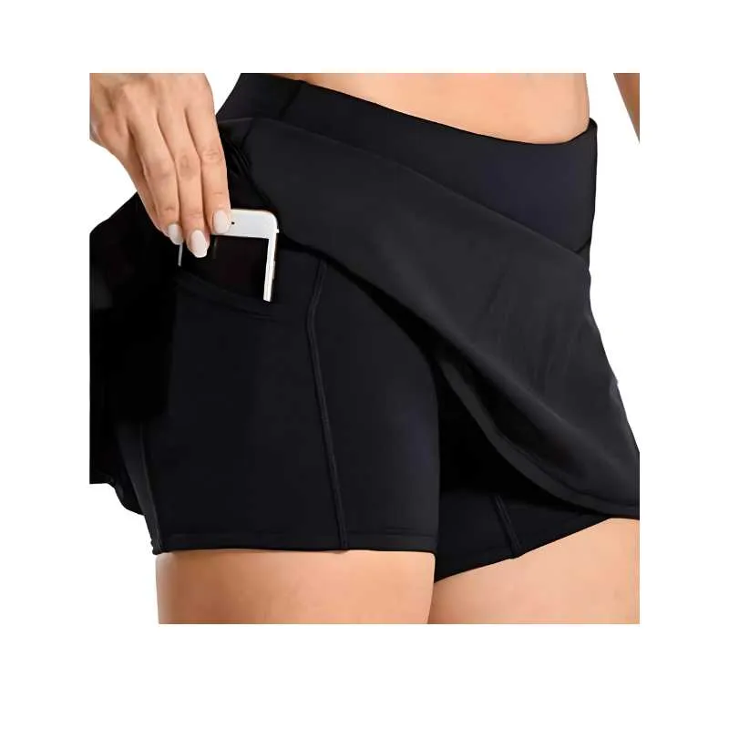 Mini Skirt Sports Tennis Skirt Pants