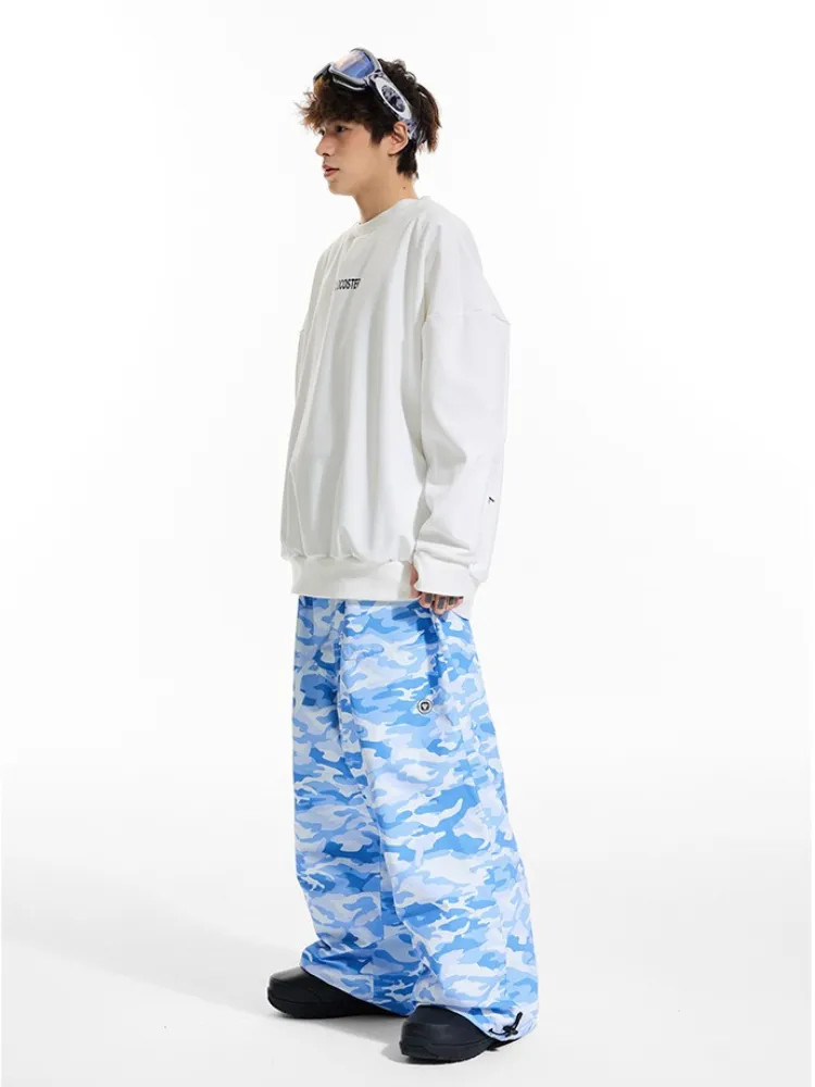 Molocoster Camouflage Baggy Snow Pants - Unisex