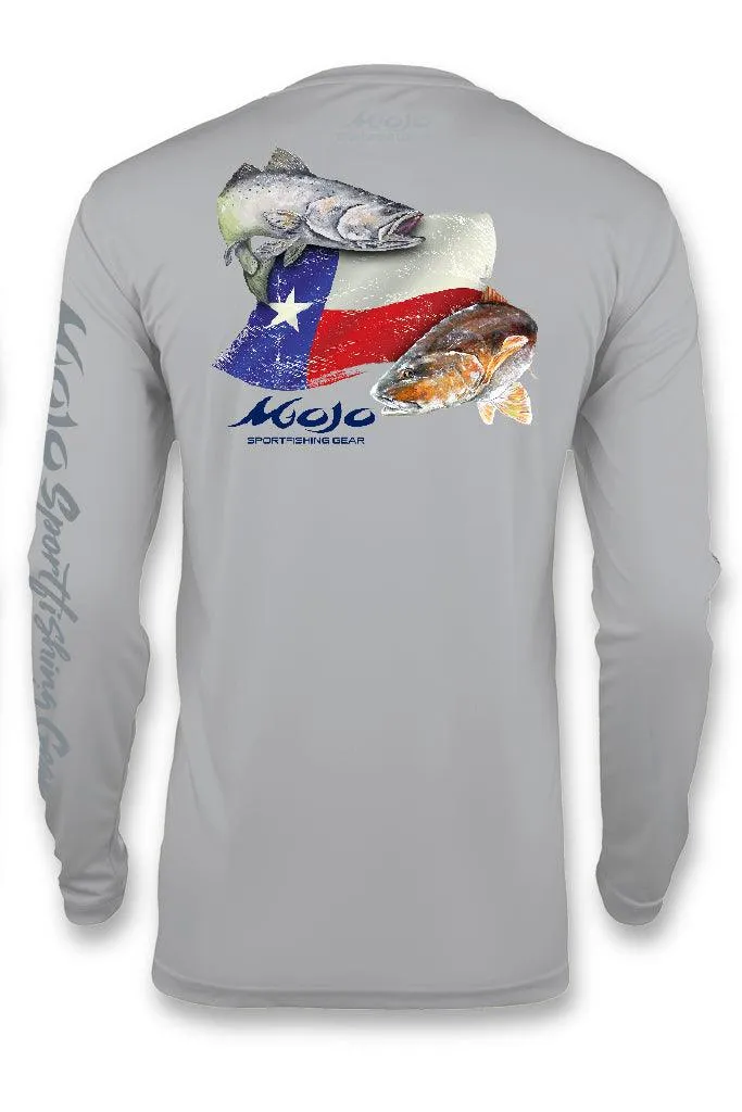 Performance Fish Texas Flag Redfish/Trout