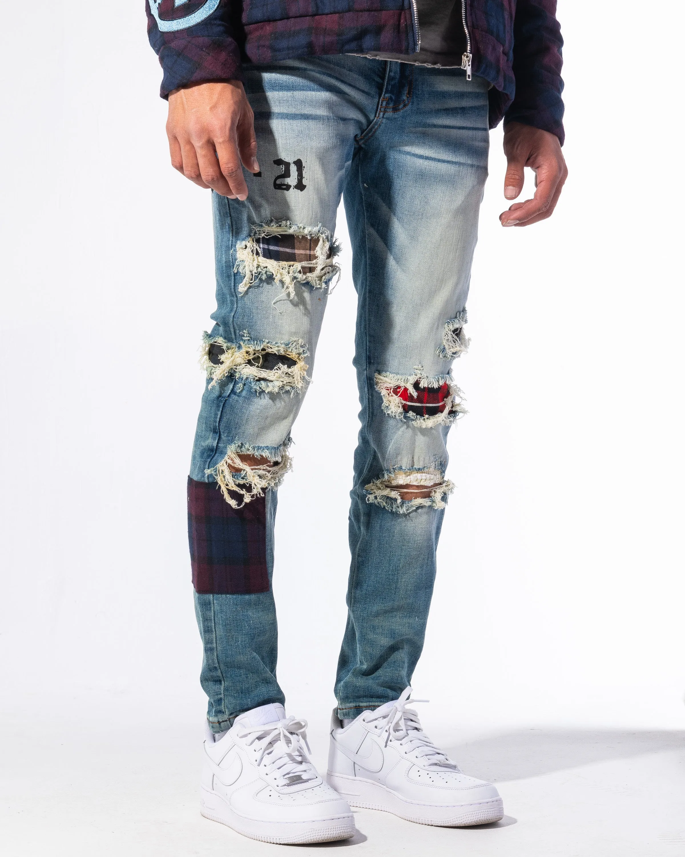 "VANDAL" DENIM (INDIGO WASH)