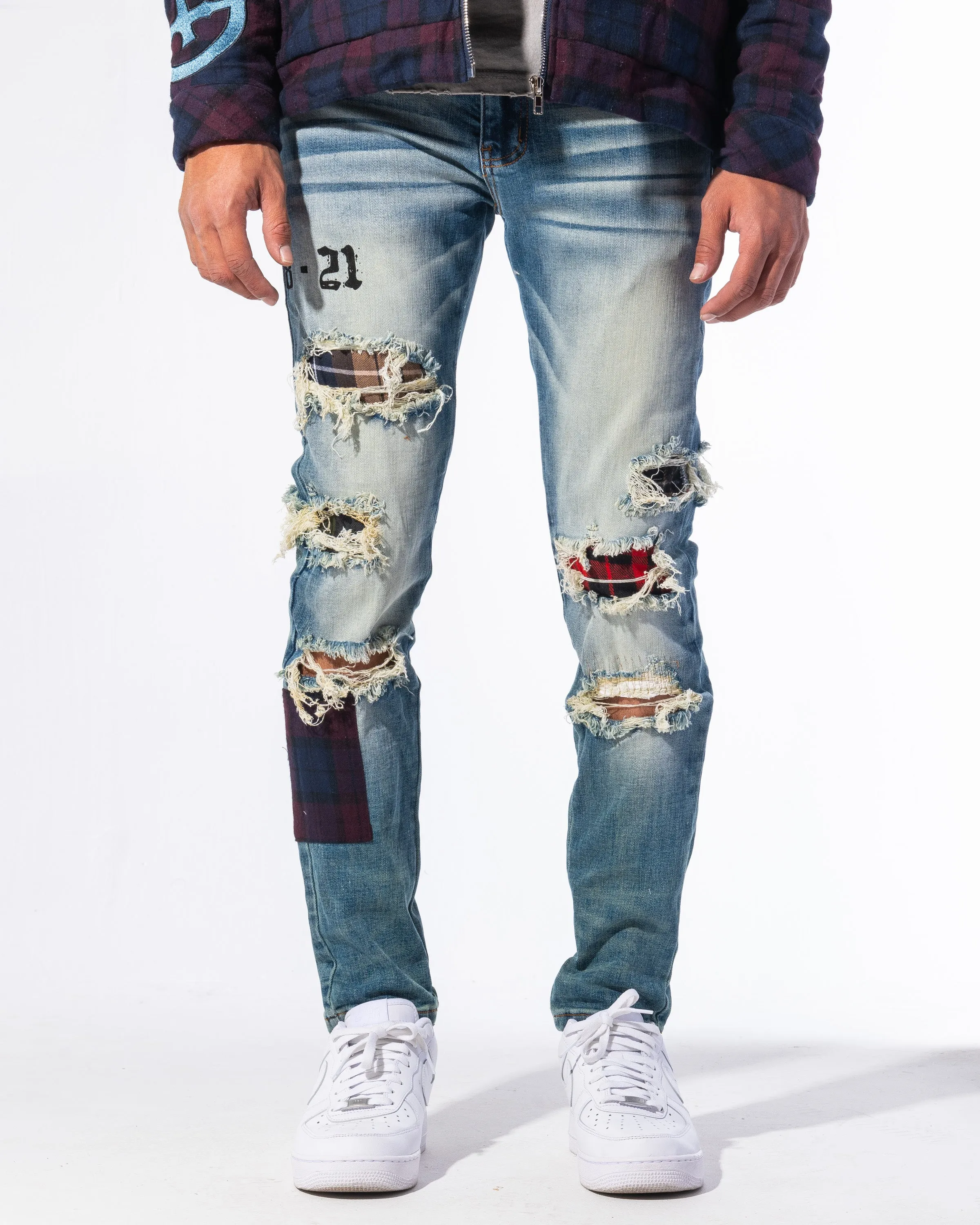 "VANDAL" DENIM (INDIGO WASH)